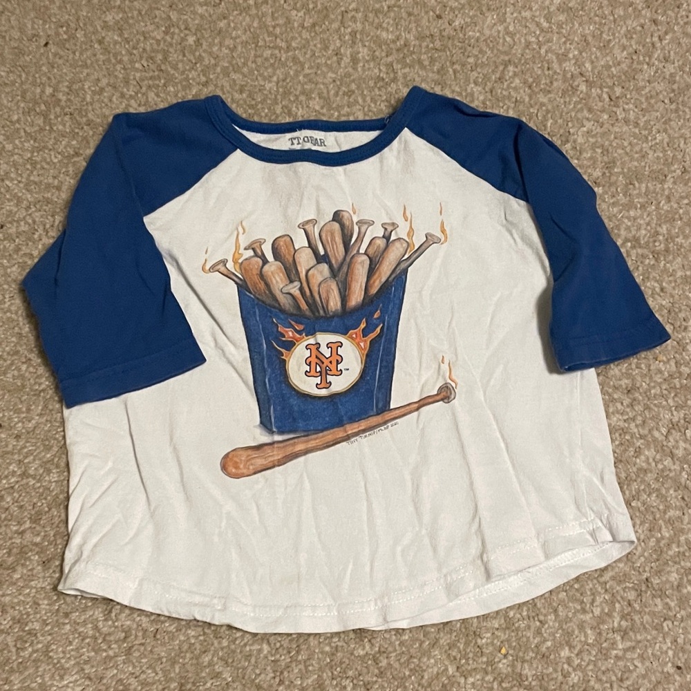 Mets Baseball tee toddler size 4